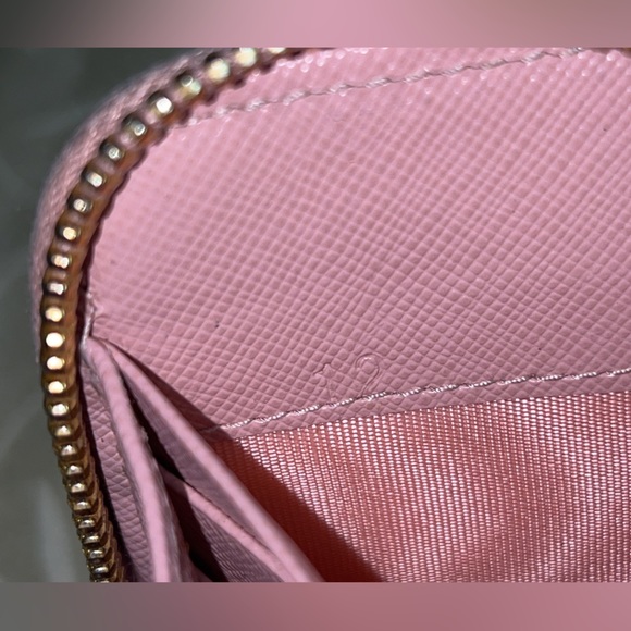 Prada Light Pink Bow Saffiano Wallet - Picture 8 of 15